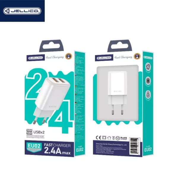 Chargeur Double port USB 2.4A